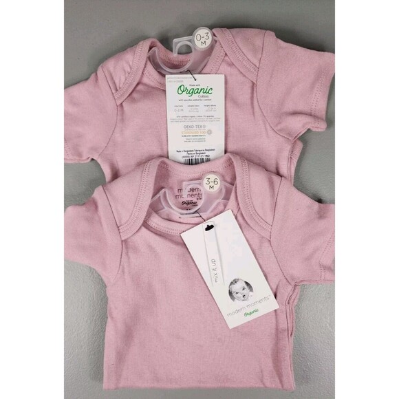 Baby Girl Baby shower Gift Lot Bundle Swaddle Gown Modern Moments Organic NWT - Picture 11 of 14